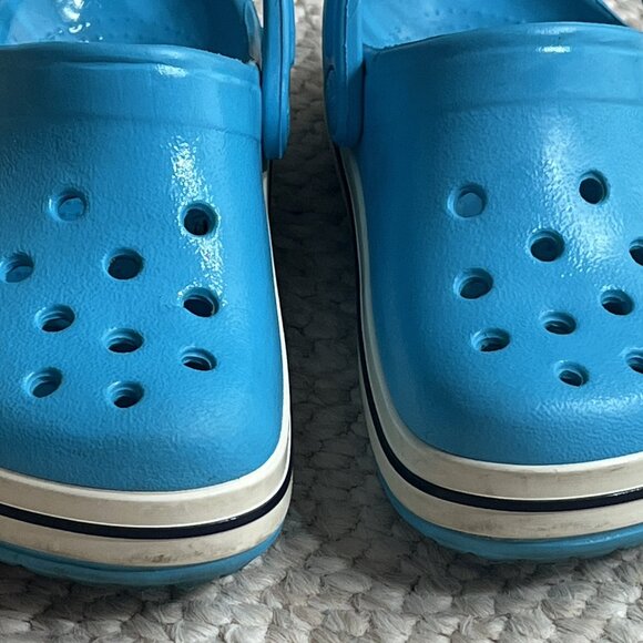 Crocs Crocband Little Boy Size C7 Child Waterproof Clogs Strap Sandals Shoes - Picture 5 of 12